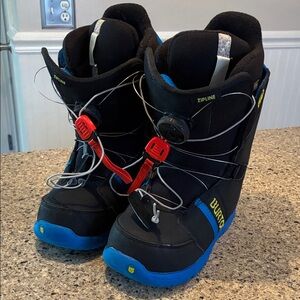 Youth Size 4 Burton Imprint 1 Boa Zipline Snowboard Boots